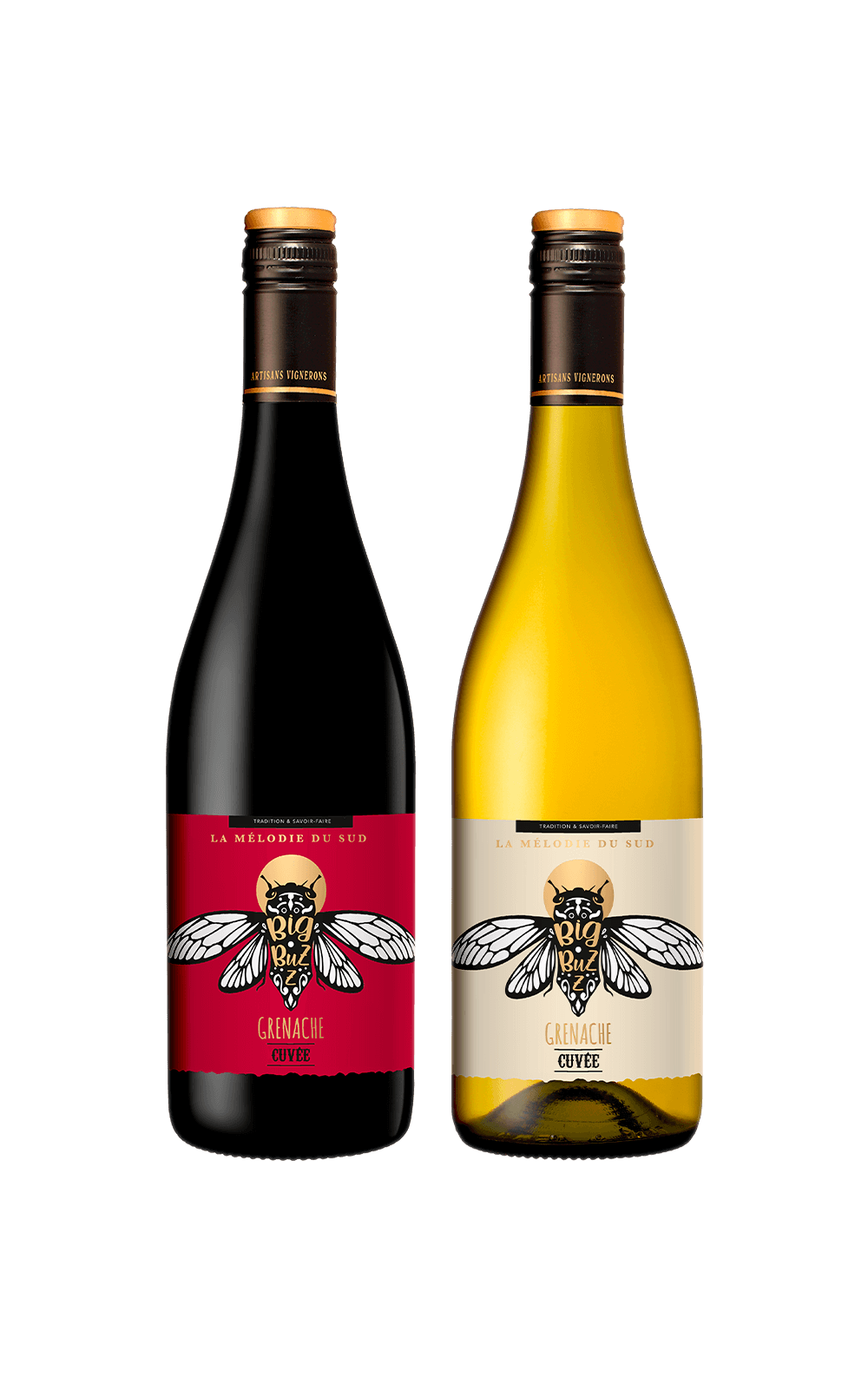 Outubro/24 - Cave de Fonjoya Biz Buzz Grenache Branco 2023 e Cave de Fonjoya Biz Buzz Grenache Tinto 2023